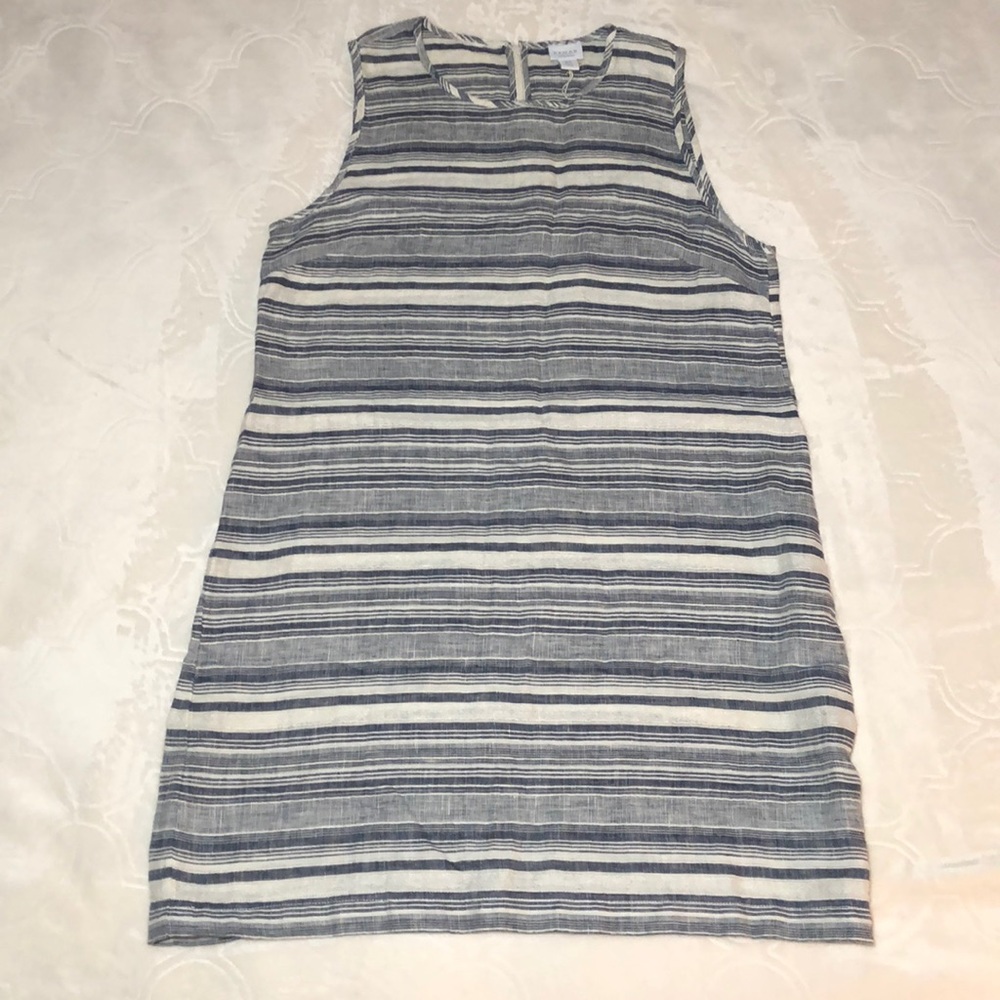 Kenar Linen Sheath Dress